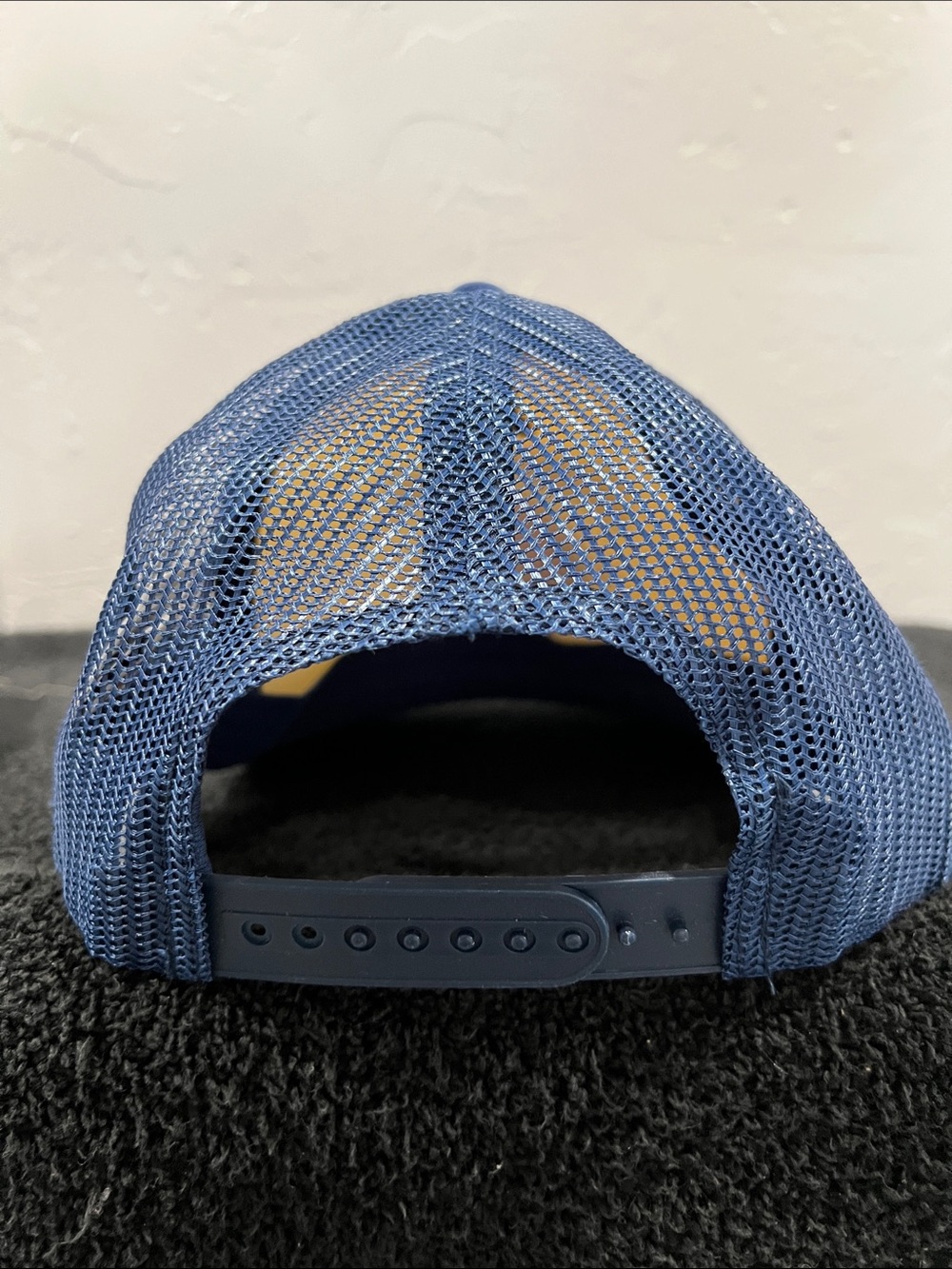 🔥🔥 “NWOT” GRATEFUL DEAD Summer Tour 1985 Trucker Mesh Snapback Hat Navy/White - Picture 5 of 6